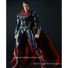 Custom Design Plastic PVC Superman Varied Sizes Figurine